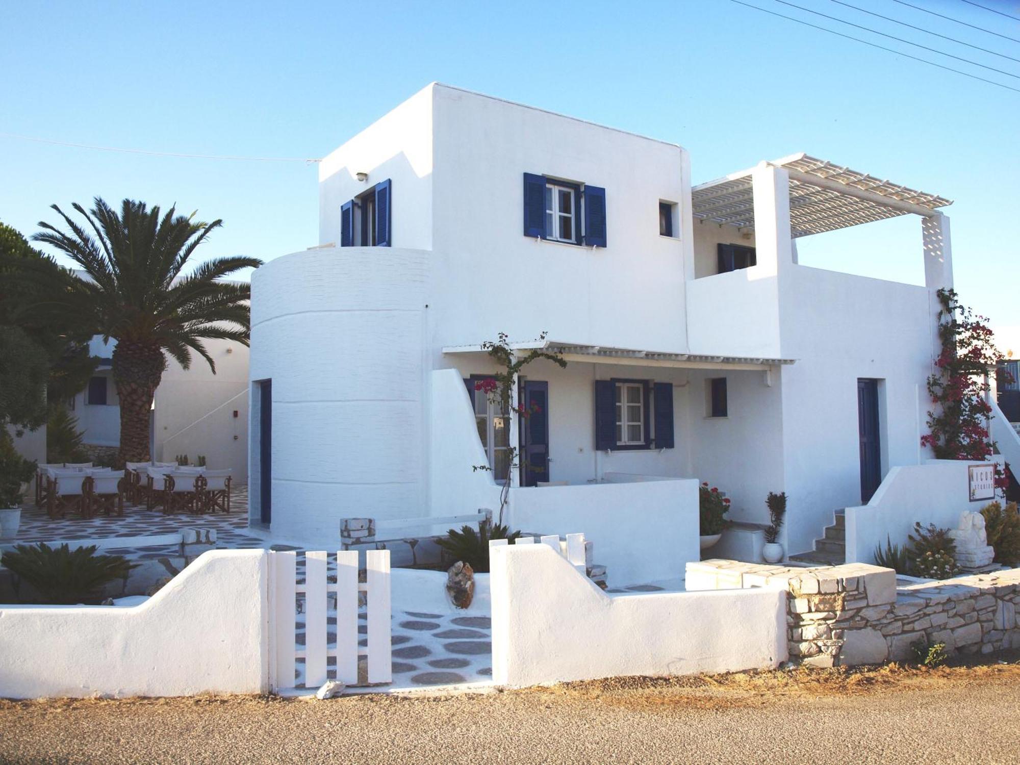 Nicos Studios & Apartments Logaras Exteriér fotografie