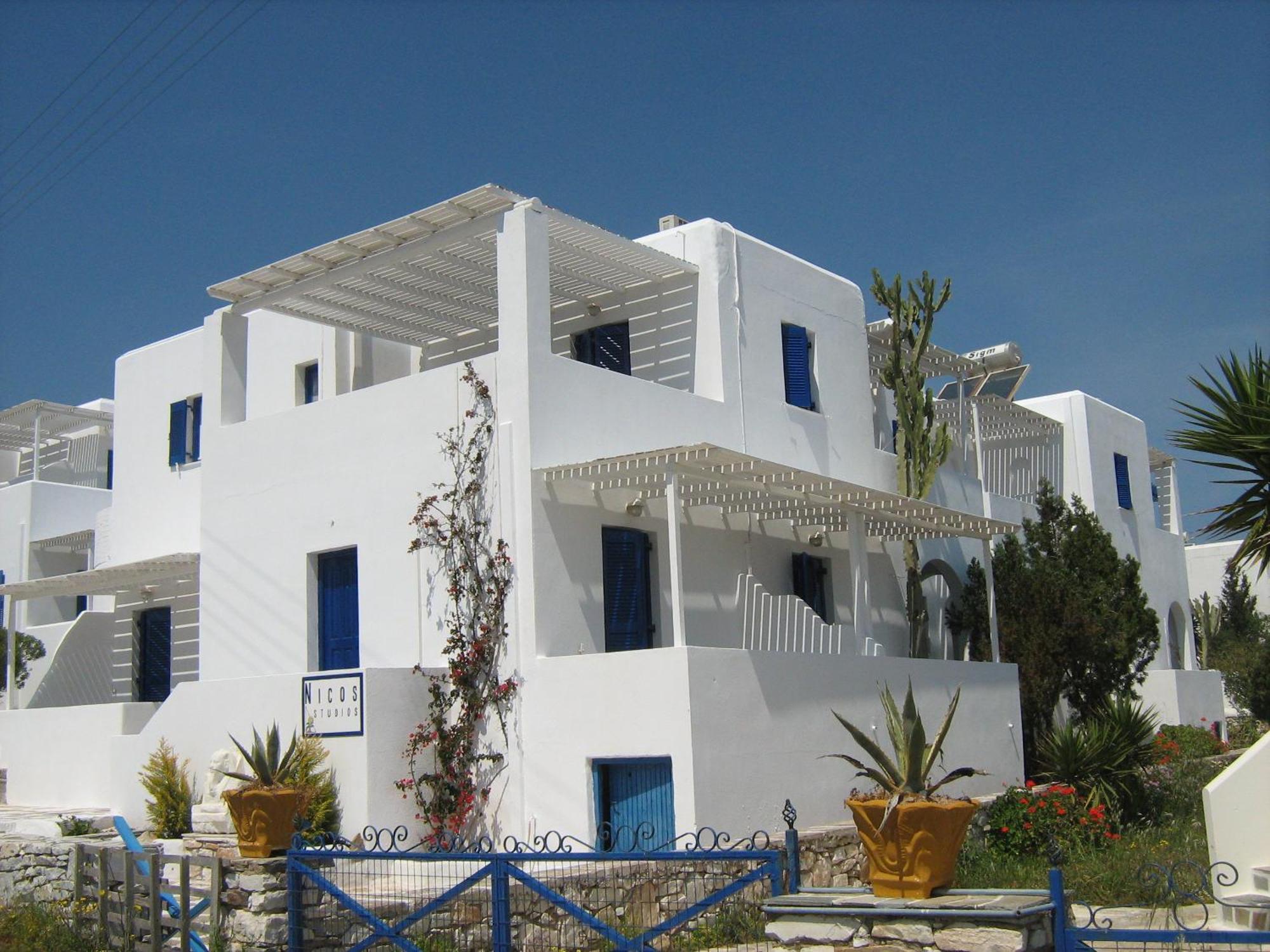 Nicos Studios & Apartments Logaras Exteriér fotografie