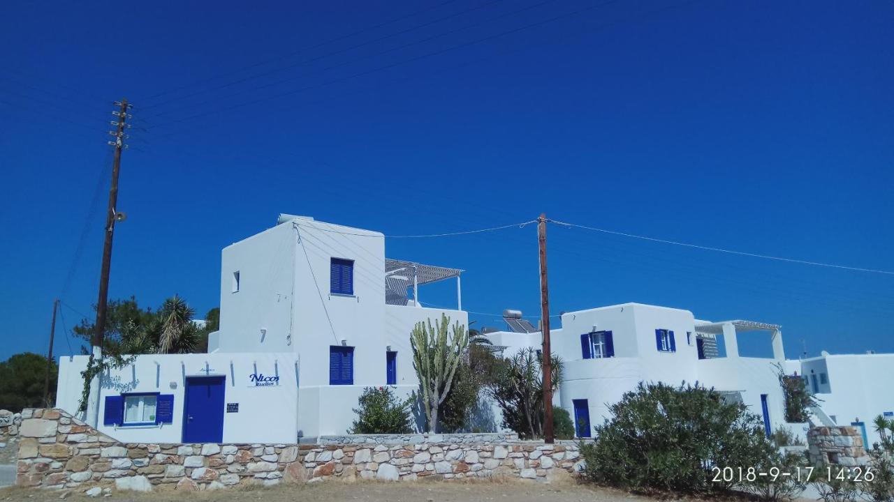 Nicos Studios & Apartments Logaras Exteriér fotografie